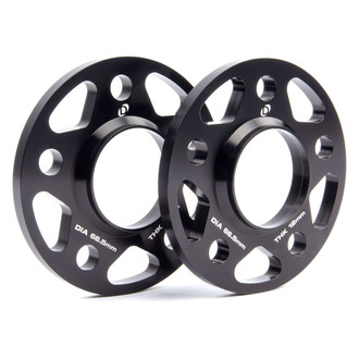 Dinan® - Black Anodized 6061-Aluminum Wheel Spacer Kit