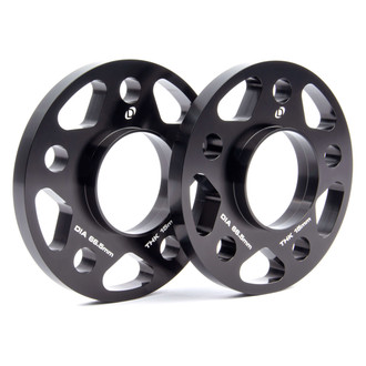 Dinan® - Black Anodized 6061-Aluminum Wheel Spacer Kit
