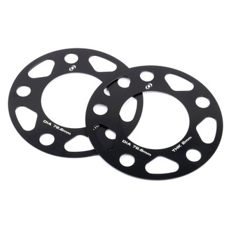 Dinan® - Black Anodized CNC-Machined Aluminum Wheel Spacer Kit