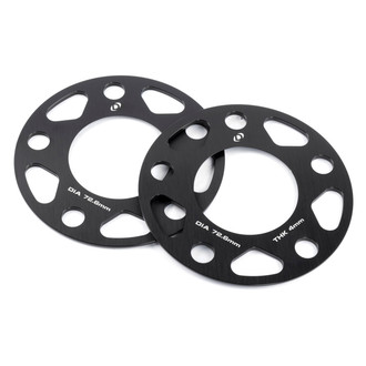 Dinan® - Black Anodized CNC-Machined Aluminum Wheel Spacer Kit