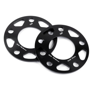 Dinan® - Black Anodized CNC-Machined Aluminum Wheel Spacer Kit