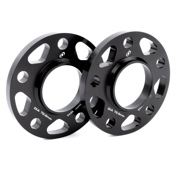 Dinan® - Black Anodized CNC-Machined Aluminum Wheel Spacer Kit