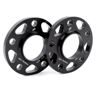 Dinan® - Black Anodized CNC-Machined Aluminum Wheel Spacer Kit
