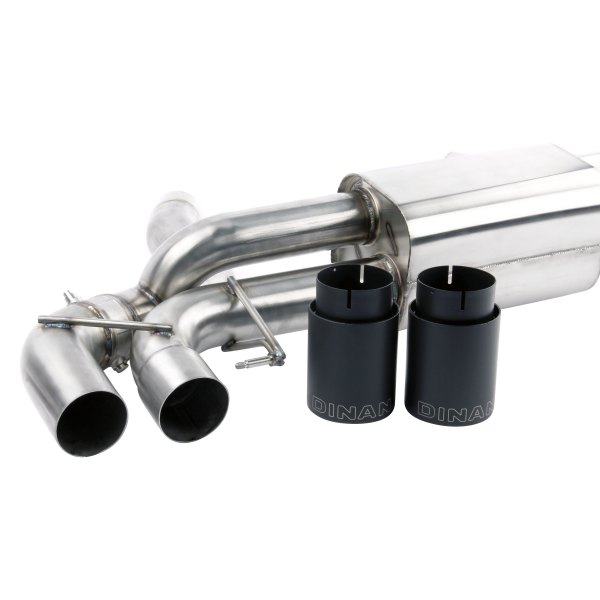 Dinan® - Free Flow™ 304 SS Axle-Back Exhaust System, BMW 5-Series