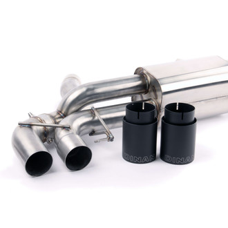 Dinan® - Free Flow™ 304 SS Axle-Back Exhaust System with Quad Rear Exit