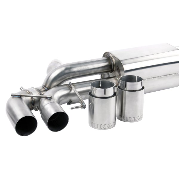 Dinan® - Free Flow™ 304 SS Axle-Back Exhaust System, BMW 5-Series