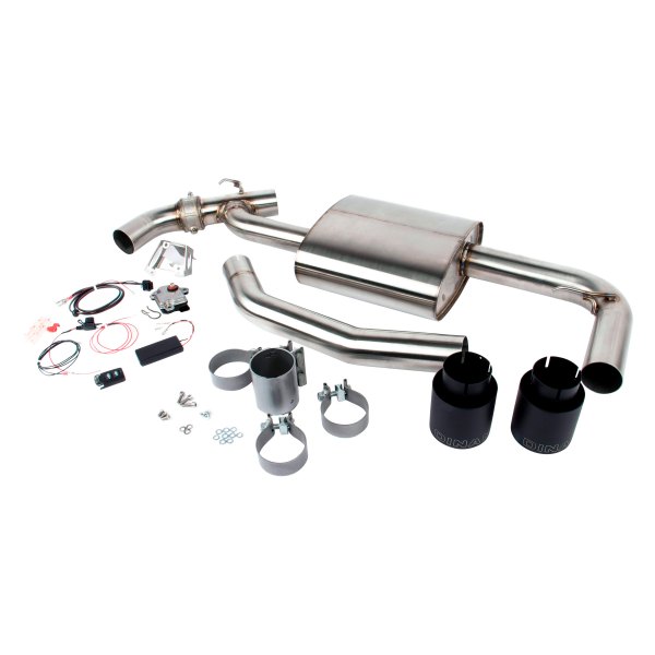 Dinan® - Free Flow™ 304 SS Valved Axle-Back Exhaust System