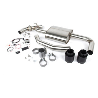 Dinan® - Free Flow™ 304 SS Valved Axle-Back Exhaust System with Split Rear Exit