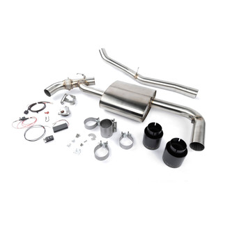 Dinan® - Free Flow™ Stainless Steel Valved Axle-Back Exhaust System with Split Rear Exit