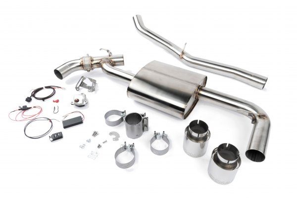 Dinan® - Free Flow™ Stainless Steel Valved Axle-Back Exhaust System