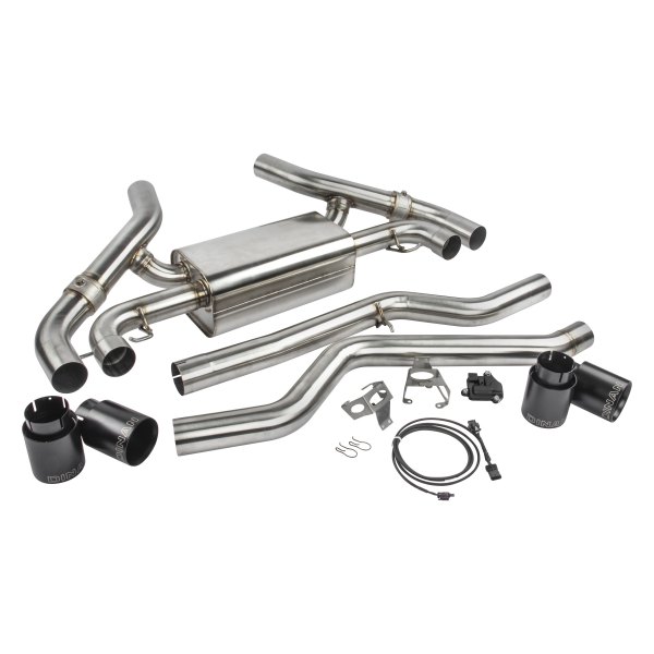 Dinan® - Free Flow™ 304 SS Valved Axle-Back Exhaust System