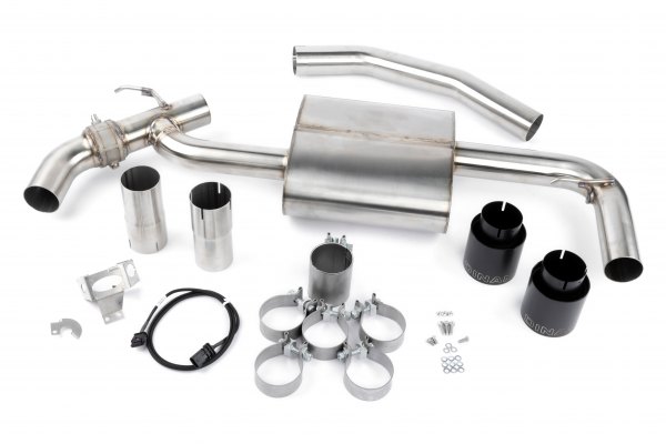 Dinan® - Free Flow™ 304 SS Valved Axle-Back Exhaust System