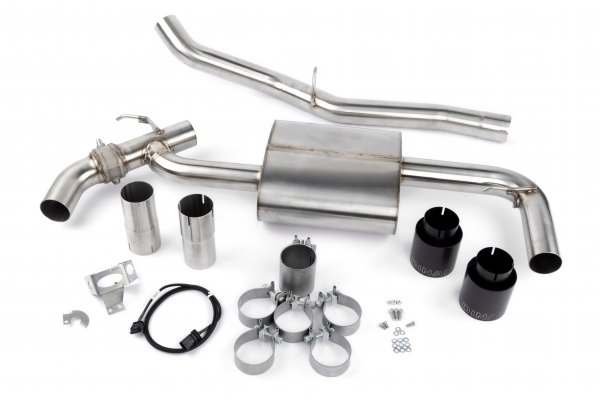 Dinan® - Free Flow™ 304 SS Valved Axle-Back Exhaust System