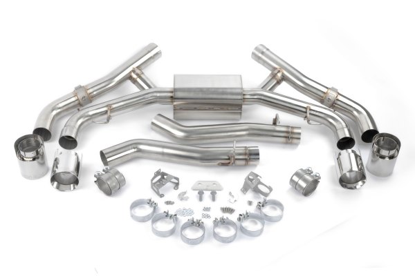 Dinan® - Free Flow™ 304 SS Valved Axle-Back Exhaust System