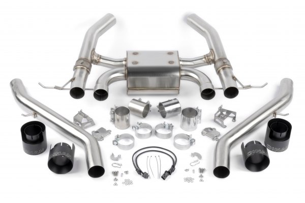 Dinan® - Free Flow™ 304 SS Valved Axle-Back Exhaust System