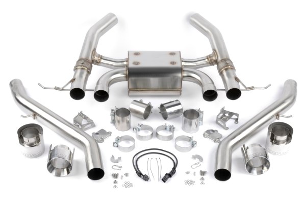 Dinan® - Free Flow™ 304 SS Valved Axle-Back Exhaust System