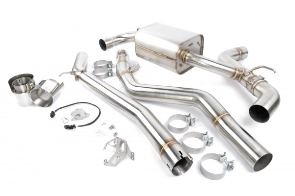 Dinan® - Free Flow™ 304 SS Valved Cat-Back Exhaust System