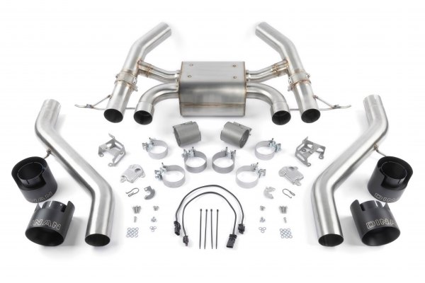 Dinan® - Free Flow™ 304 SS Valved Axle-Back Exhaust System