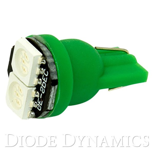 Diode Dynamics® - SMD2 LED Bulb (194 / T10, Green)