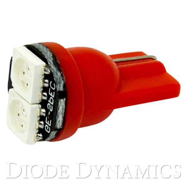 Diode Dynamics® - SMD2 LED Bulbs (194 / T10, Red)