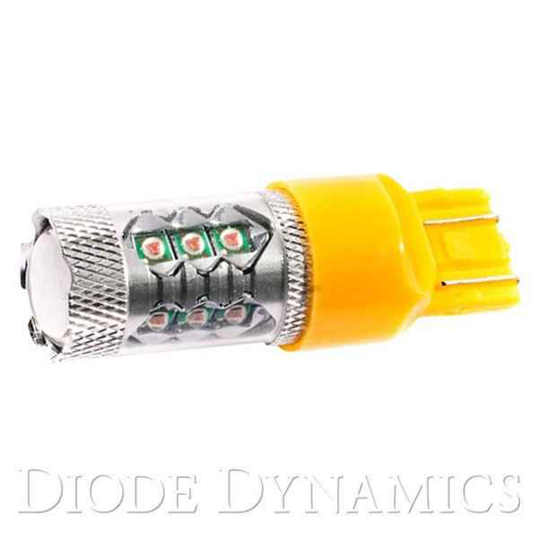Diode Dynamics® - HP48 LED Bulbs (7443, Amber)