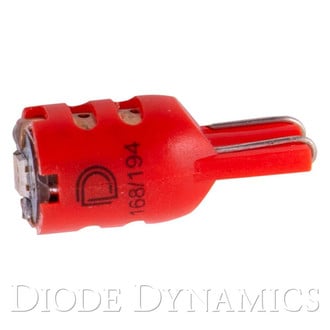 Diode Dynamics® - HP5 LED Bulb (194 / T10, Red)
