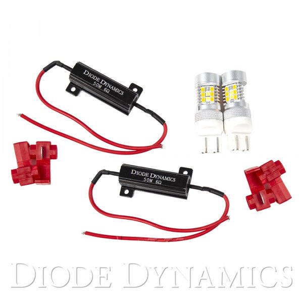Diode Dynamics® - HP24 LED Bulbs (7443, Bright White/Intense Amber)