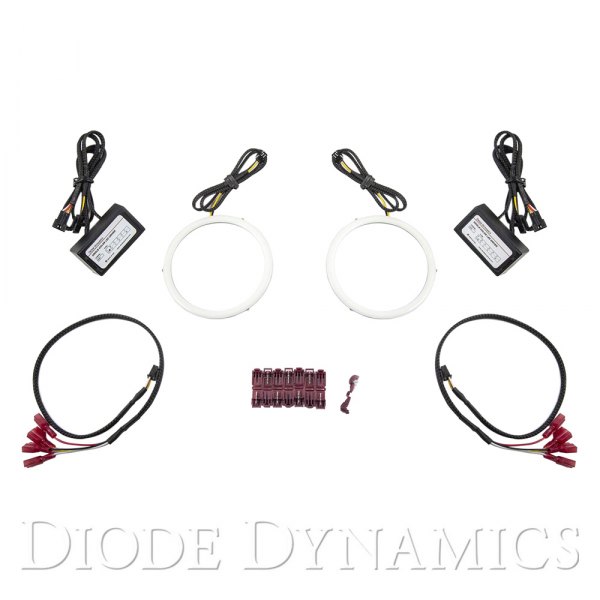  Diode Dynamics® - 1.97" HD Red LED Halo Kit