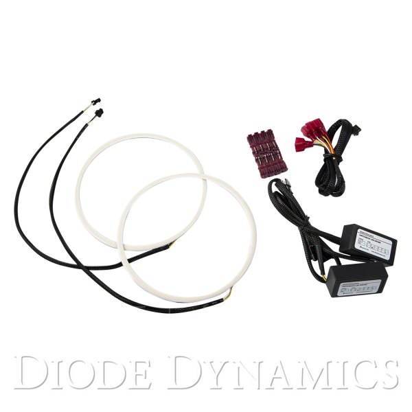 Diode Dynamics® - 7.28" Switchback White/Amber LED Halo Kit