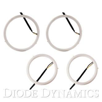 Diode Dynamics® - 2.76"/3.15" HD Red LED Halo Kit