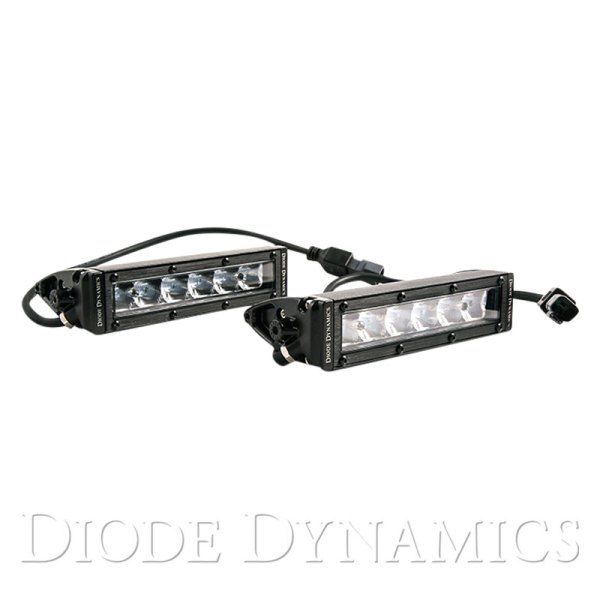Diode Dynamics® - Stage Series Custom SAE/DOT 6" 2x26.6W Driving Beam LED Light Bars