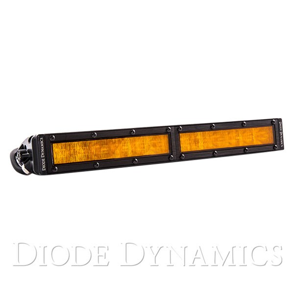 Diode Dynamics® - Stage Series Custom SAE/DOT 12" 58.8W Wide Beam Amber LED Light Bar