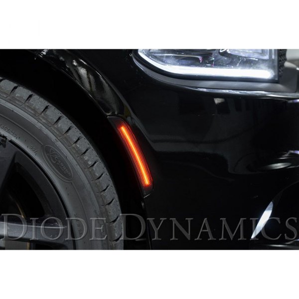 Diode Dynamics® - Chrome LED Side Marker Lights