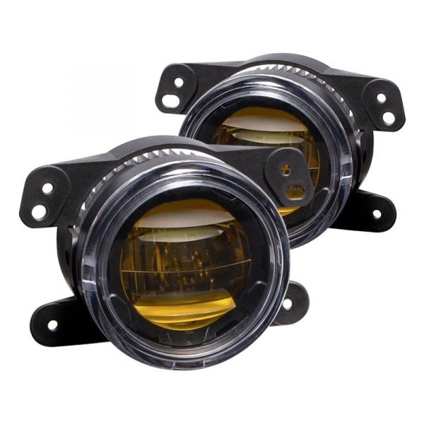 Diode Dynamics® - Fog Light Location Elite Series Type M 3.6" 2x15W Round Fog Beam Yellow LED Light Kit