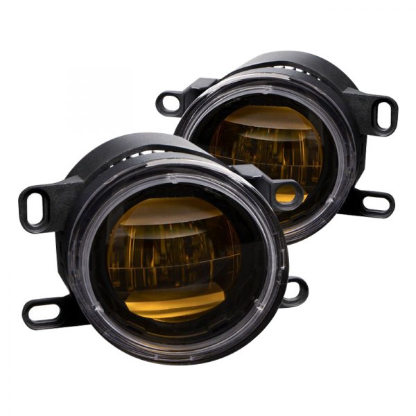 Diode Dynamics® - Fog Light Location Elite Series Type CGX 3.6" 2x15W Round Fog Beam Yellow LED Light Kit
