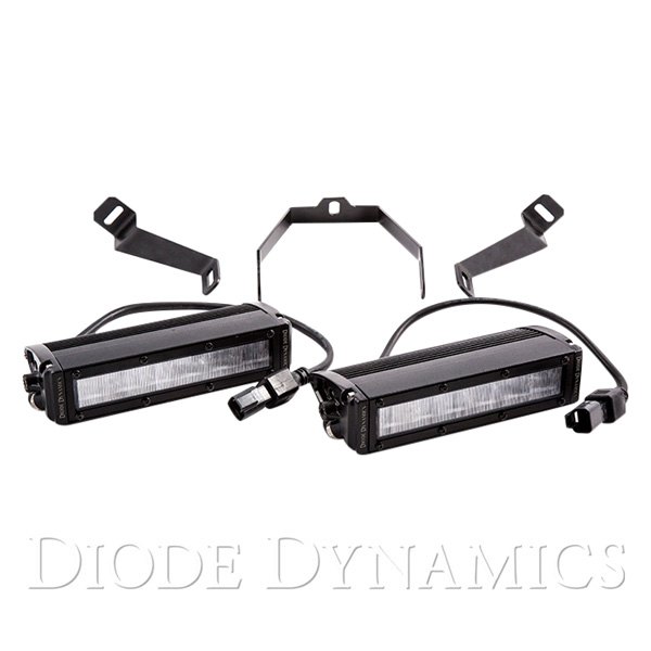 Diode Dynamics® - Grille Stage Series 6" 2x26.6W Driving Beam LED Light Bar Kit