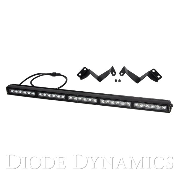 Diode Dynamics® - Lower Grille Opening Stage Series Stealth 30" 137.2W Driving Beam LED Light Bar Kit