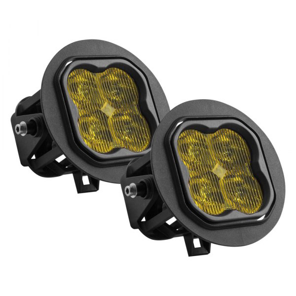 Diode Dynamics® - Fog Light Location Stage Sport Series Type FT SAE/DOT 3" 14.5W Fog Beam Yellow LED Lights