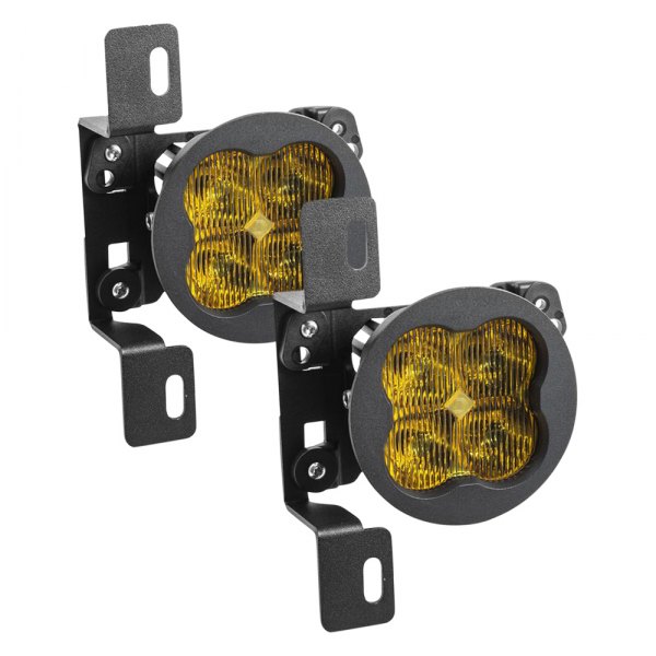 Diode Dynamics® - Stage Sport Series Type MR SAE 3" 2x14.5W Fog Beam Yellow LED Lights