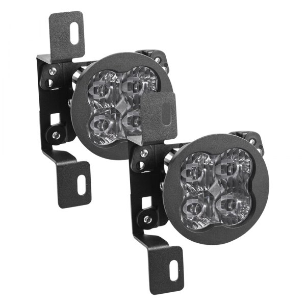 Diode Dynamics® - Stage Pro Series Type MR SAE 3" 2x36W Driving Beam LED Lights