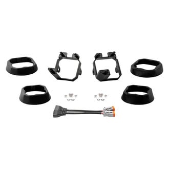 Diode Dynamics® - Stage Series Type GM Black Fog Light Location Mounts for 3" LED Lights