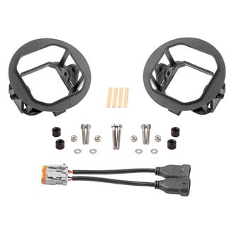 Diode Dynamics® - Stage Series Type FT Black Fog Light Location Mounts for 3" LED Lights