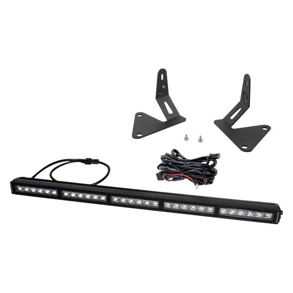 Diode Dynamics® - Lower Grille Opening Stage Series Stealth 30" 137.2W Driving Beam LED Light Bar Kit, Full Set