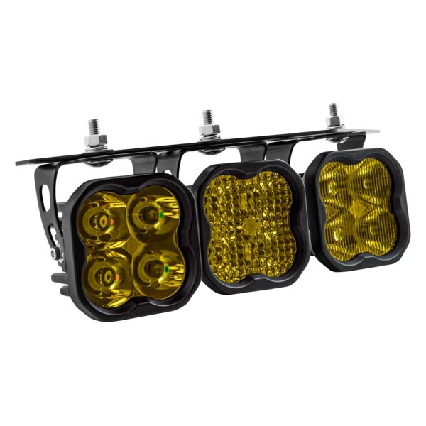 Diode Dynamics® - Fog Light Location Stage Sport Series 3" 6x14.5W Combo Beam Yellow LED Light Kit
