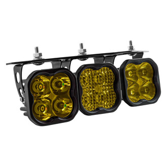 Diode Dynamics® - Fog Light Location Mounted Stage Sport Series 3" 6x14.5W Combo Beam Yellow LED Light Kit