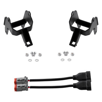 Diode Dynamics® - Stage Series Type SDX Black Fog Light Location Mounts for 3" LED Lights