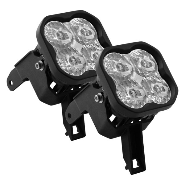 Diode Dynamics® - Fog Light Location Stage Pro Series SAE 3" 2x36W Driving Beam LED Light Kit