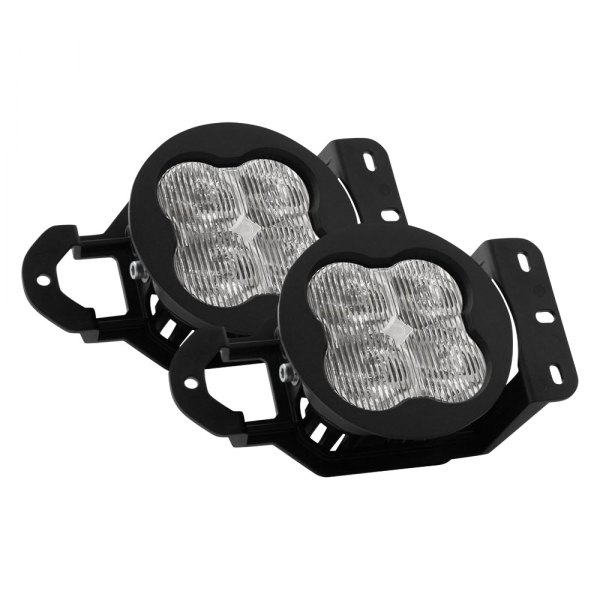 Diode Dynamics® - Fog Light Location Stage Pro Series Type MS SAE/DOT 3" 2x36W Fog Beam LED Light Kit