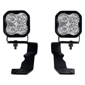 Diode Dynamics® - Hood Ditch Mounted Stage Pro Series 3" 2x36W Driving Beam LED Light Kit