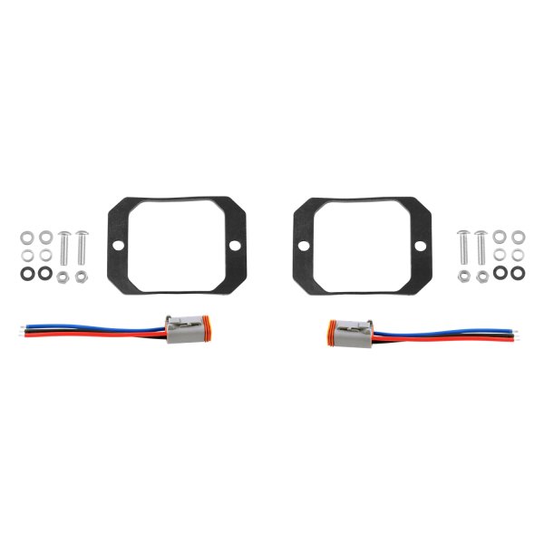 Diode Dynamics® - Flush Mount Mounting Kit